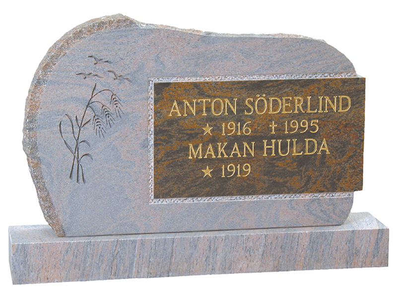 Hallandia gnejs, 60x90 cm