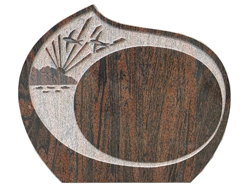 Hallandia gnejs, 75x80 cm