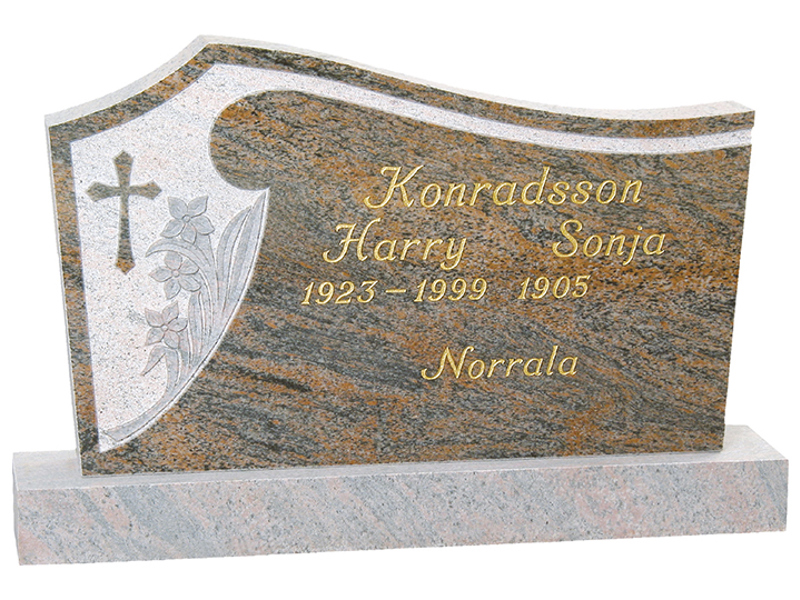 Hallandia gnejs, 65x100 cm