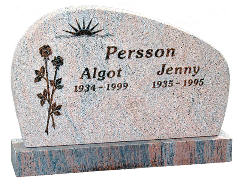 Hallandia gnejs, 65x100 cm