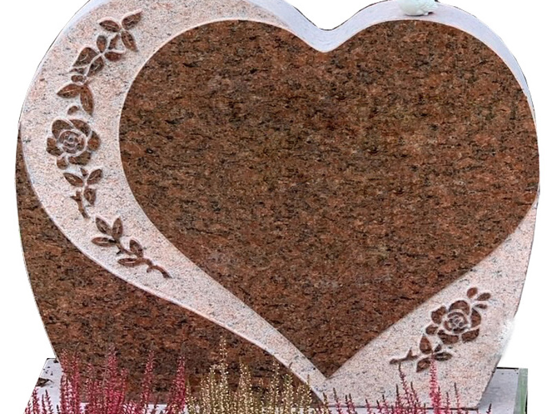 Röd Vånga granit, 70x75 cm