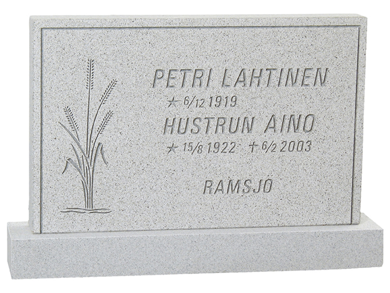 Ljusgrå granit, 60x90 cm